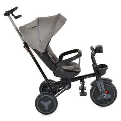 Сгъваема триколка Byox FoldiGo сив