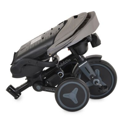 Сгъваема триколка Byox FoldiGo сив