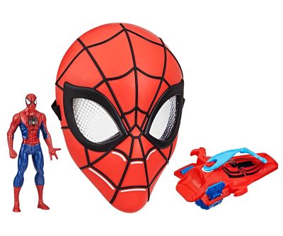 Комплект маска с фигурка Спайдърмен Hasbro F9196