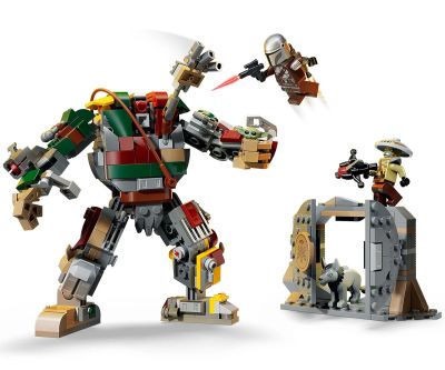 Конструктор Сблъсък с дроид пазач в двореца на Хът LEGO Star Wars 75451