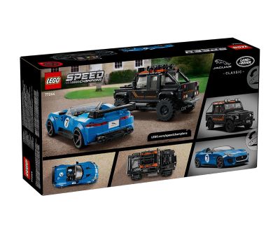 Конструктор Jaguar Project 7 и Land Rover Defender LEGO Speed ​​Champions 77264