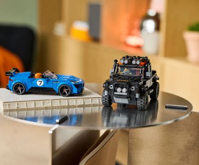 Конструктор Jaguar Project 7 и Land Rover Defender LEGO Speed ​​Champions 77264