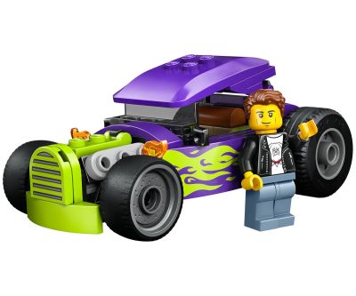 Конструктор Ретроавтомобил Hot Rod LEGO City 60485