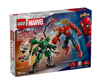 Конструктор Битка с роботи Спайдърмен срещу Док Ок LEGO Marvel Super Heroes 76338