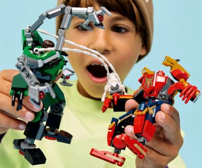 Конструктор Битка с роботи Спайдърмен срещу Док Ок LEGO Marvel Super Heroes 76338