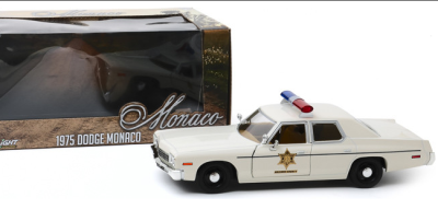 Метална кола Dodge Monaco Hazzard County Sheriff 1:24 Greenlight 84094