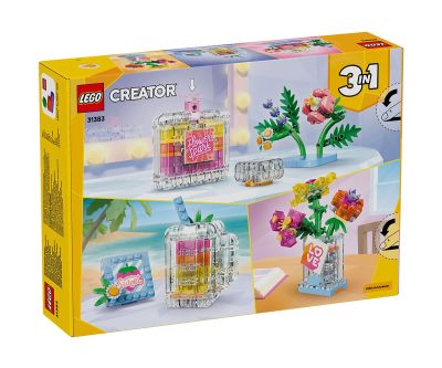 Конструктор Шишенце с парфюм с цветна украса LEGO Creator 31383