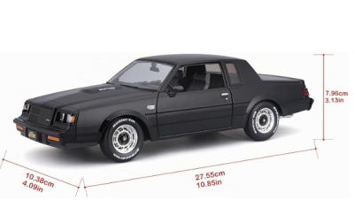 Метална колa Buick Grand National 1:18 Maisto 31479