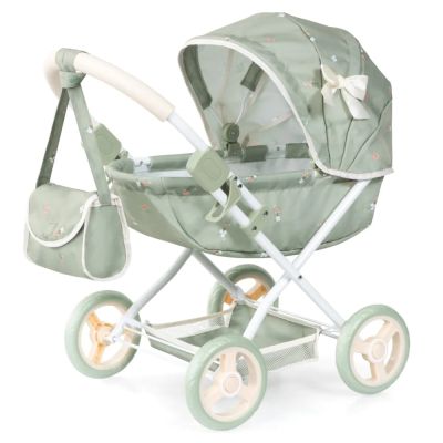 Количка за кукли с чанта COSY зелена BAYER 12728AA 