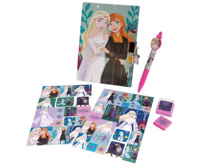 Дневник със стикери Frozen Замръзналото кралство Анна и Елза