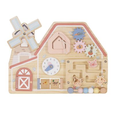 Монтесори дървена дъска Farm House W12D824