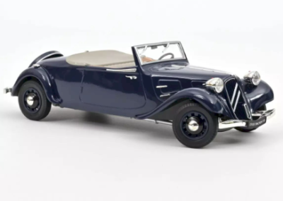 Колекционерска метална кола Citroen Traction Cabriolet 1:18 NOREV 0191104