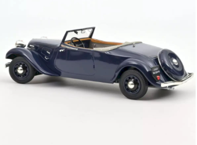 Колекционерска метална кола Citroen Traction Cabriolet 1:18 NOREV 0191104