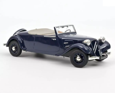 Колекционерска метална кола Citroen Traction Cabriolet 1:18 NOREV 0191104