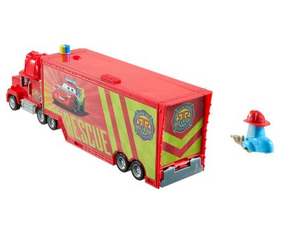 Камион Mack с мобилен център за ремонт Disney Pixar Cars Mattel JMT58 