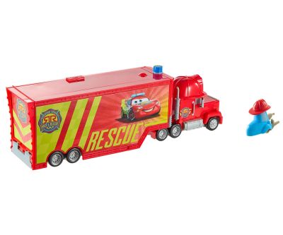 Камион Mack с мобилен център за ремонт Disney Pixar Cars Mattel JMT58 