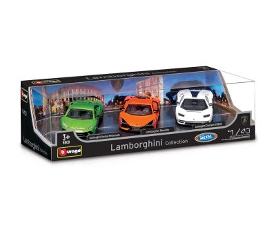 Комплект метални коли Lamborghini 1:43 Bburago Street Fire 