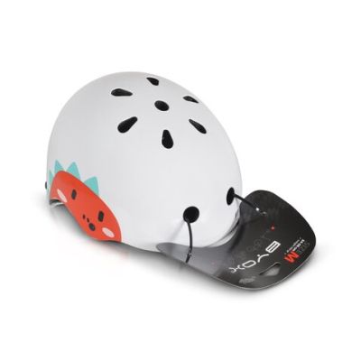 Детска регулируема каска SKATE Byox Y09 54-58 cm бял