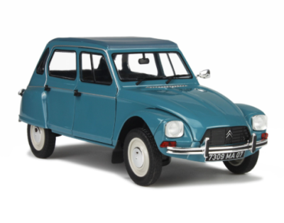 Метална кола Citroen Dyane 6 Bleu AC639 1:18 SOLIDO 1800301