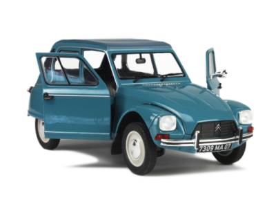 Метална кола Citroen Dyane 6 Bleu AC639 1:18 SOLIDO 1800301
