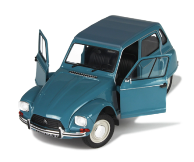 Метална кола Citroen Dyane 6 Bleu AC639 1:18 SOLIDO 1800301
