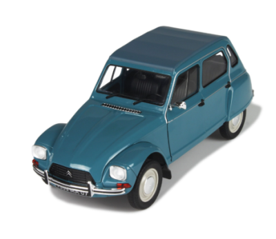 Метална кола Citroen Dyane 6 Bleu AC639 1:18 SOLIDO 1800301