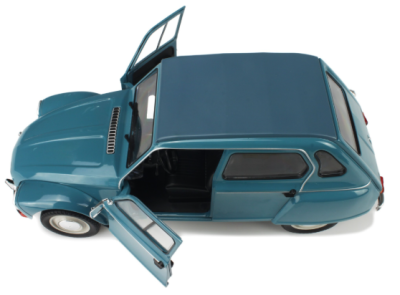 Метална кола Citroen Dyane 6 Bleu AC639 1:18 SOLIDO 1800301