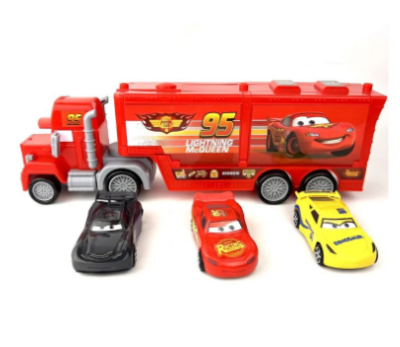 Камион с ремарке и колички Мак Колите Cars 2
