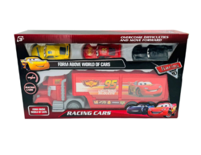 Камион с ремарке и колички Мак Колите Cars 2