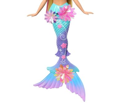 Кукла Barbie вълшебна русалка с цветна магия Mattel JDM72