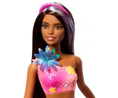 Кукла Barbie вълшебна русалка с цветна магия Mattel JDM73 