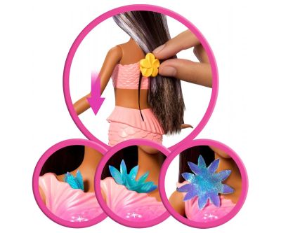 Кукла Barbie вълшебна русалка с цветна магия Mattel JDM73 