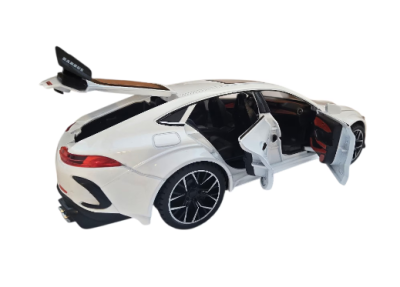Метален автомобил Mercedes Brabus Rocket 900 1/24 бял