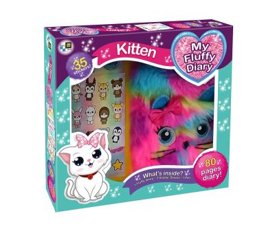 Плюшен дневник Коте Diamant Toys 2772E 