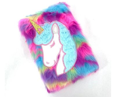 Плюшен дневник еднорог Diamant Toys 2771E