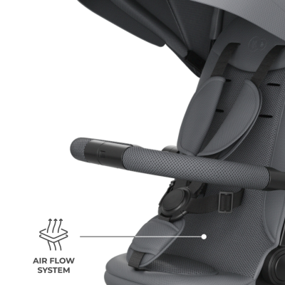 Триколка със сенник KinderKraft ASTON PLUS СИВА
