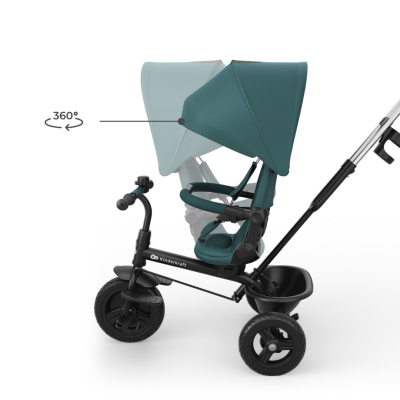 Триколка със сенник KinderKraft ASTON PLUS ЗЕЛЕНА