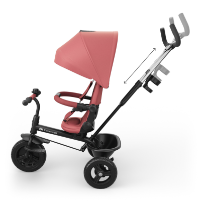 Триколка със сенник KinderKraft ASTON PLUS РОЗОВА