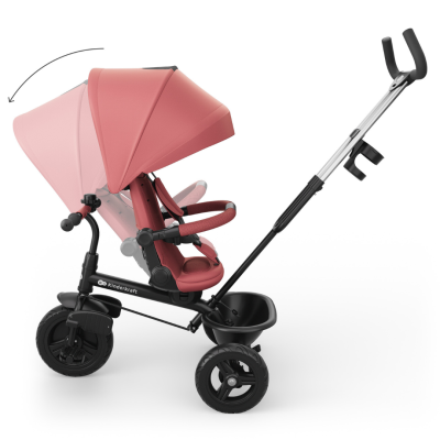 Триколка със сенник KinderKraft ASTON PLUS РОЗОВА