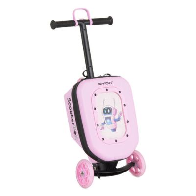 Сгъваема тротинетка 2in1 ScooterBox Byox Pink