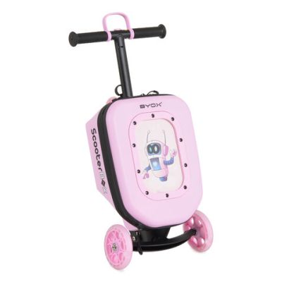 Сгъваема тротинетка 2in1 ScooterBox Byox Pink
