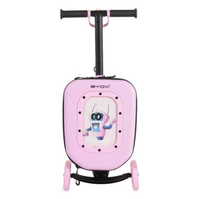 Сгъваема тротинетка 2in1 ScooterBox Byox Pink