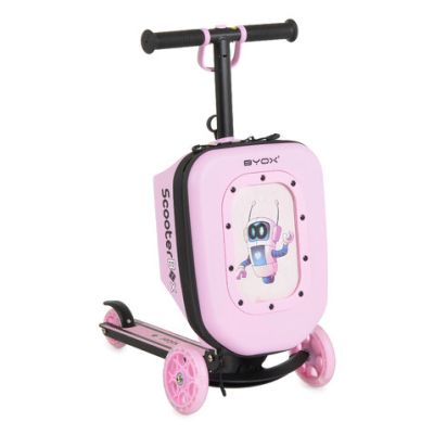 Сгъваема тротинетка 2in1 ScooterBox Byox Pink