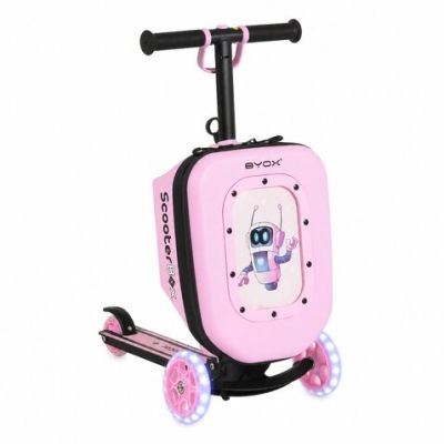 Сгъваема тротинетка 2in1 ScooterBox Byox Pink