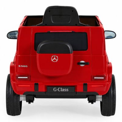 Акумулаторен джип Mercedes Benz G580 red