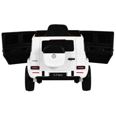 Акумулаторен джип Mercedes Benz G580 white
