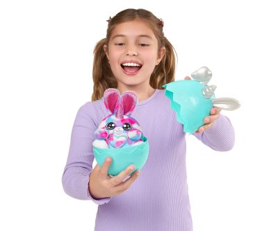 Мини пухкави зайчета лилави ушички Zuru Rainbocorns Bunnycorn 