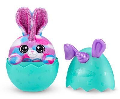 Мини пухкави зайчета лилави ушички Zuru Rainbocorns Bunnycorn 