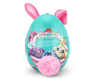 Мини пухкави зайчета розови ушички Zuru Rainbocorns Bunnycorn 