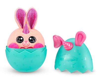Мини пухкави зайчета розови ушички Zuru Rainbocorns Bunnycorn 